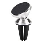 Wholesale 360 Universal Magnetic Snap On Air Vent Car Mount Holder 007 (Silver)